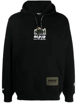 AAPE BY *A BATHING APE®: Толстовка с принтом 