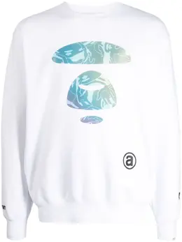 AAPE BY *A BATHING APE®: Свитшот с принтом 