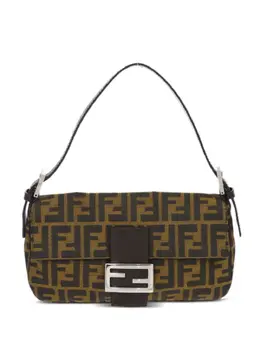 Fendi Pre-Owned: Коричневая сумка 