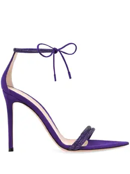 Gianvito Rossi: Фиолетовые сандалии 