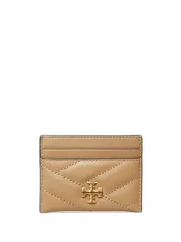 Tory Burch: Светлый картхолдер  Kira Chevron