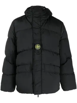 Stone Island: Куртка с капюшоном 