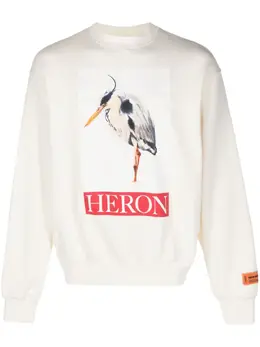 Heron Preston: Белый свитшот Heron