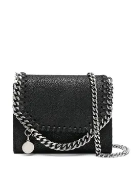 Stella McCartney: Чёрный кошелёк  Falabella