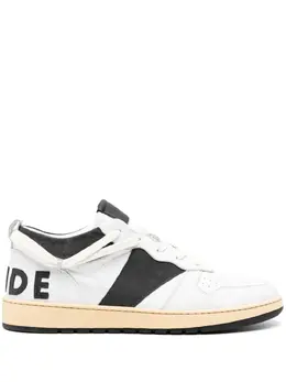 RHUDE: Белые кроссовки 