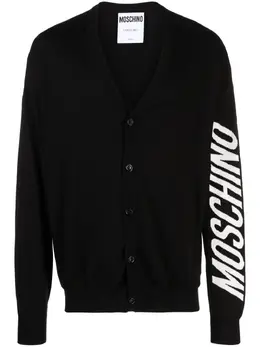 Moschino: Жаккардовый кардиган 