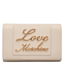 Love Moschino: Светлый клатч 