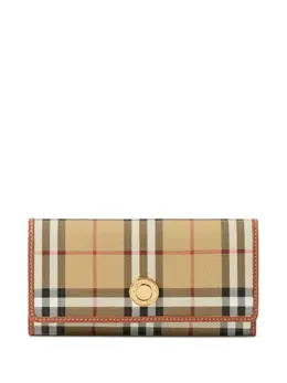 Burberry: Бежевый кошелёк  Vintage Check
