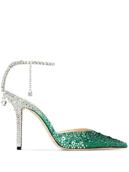 Jimmy Choo: Зелёные туфли  Saeda