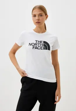 The North Face: Белая футболка 