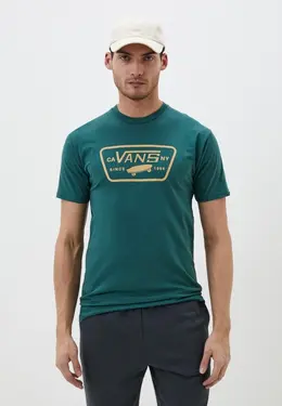 Vans: Зелёная футболка