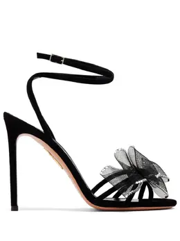 Aquazzura: Чёрные сандалии