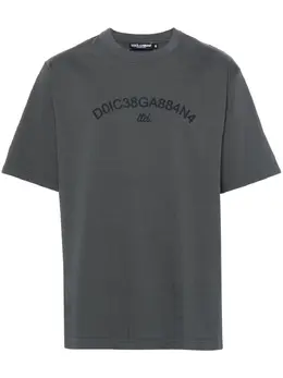 Dolce & Gabbana: Хлопковая футболка  T
