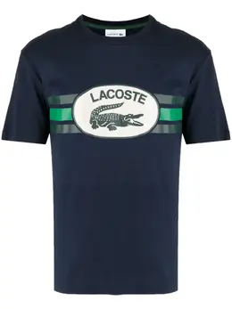 Lacoste: Футболка с принтом 