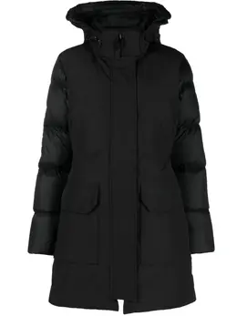 Canada Goose: Чёрный пуховик Trillium