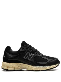New Balance: Чёрные кроссовки 
