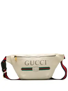 Gucci Pre-Owned: Сумка с принтом