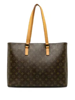 Louis Vuitton Pre-Owned: Коричневая сумка-шоппер