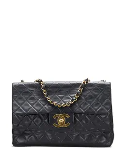 CHANEL Pre-Owned: Чёрная сумка 