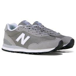 New Balance: Серые кроссовки  515