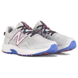 New Balance: Серые кроссовки 