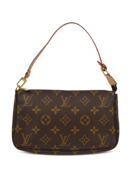 Louis Vuitton Pre-Owned: Коричневый клатч 