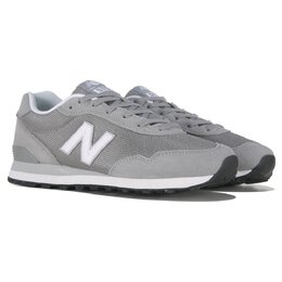 New Balance: Серые кроссовки  515