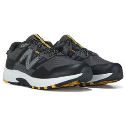 New Balance: Чёрные кроссовки 
