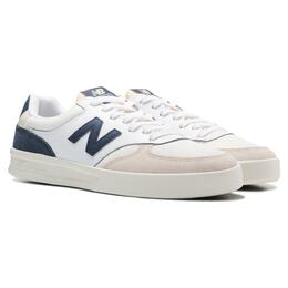New Balance: Белые кроссовки 