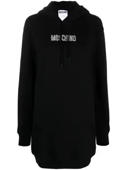 Moschino: Чёрная толстовка 