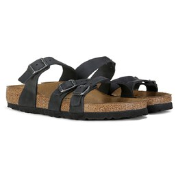 Birkenstock: Чёрные сандалии 