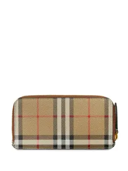 Burberry: Бежевый кошелёк  Vintage Check