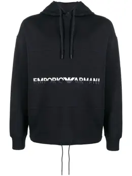 Emporio Armani: Хлопковая толстовка 