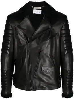 Philipp Plein: Кожаная куртка 