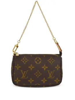 Louis Vuitton Pre-Owned: Коричневая сумка 