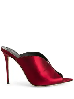 Giuseppe Zanotti: Бордовые сандалии 