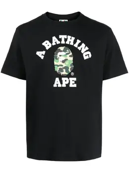 A BATHING APE®: Футболка с принтом 