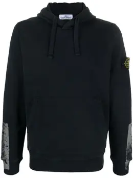 Stone Island: Хлопковая толстовка  Compass