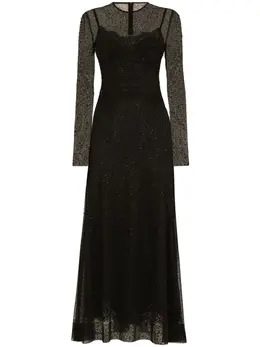 Dolce & Gabbana: Длинное платье 