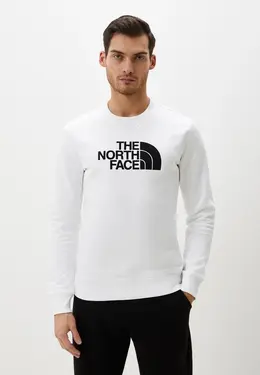 The North Face: Белый свитшот 