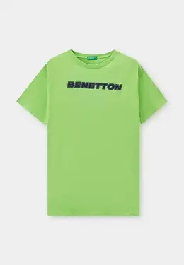 United Colors of Benetton: Зелёная футболка 