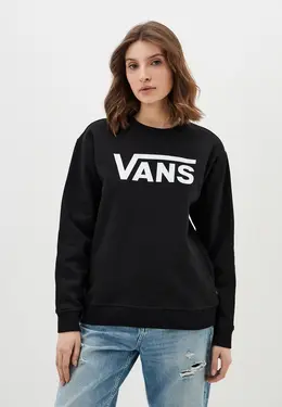 Vans: Чёрный свитшот 