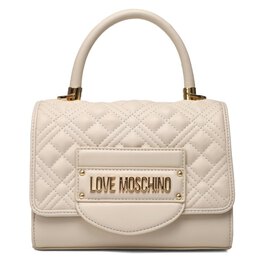 Love Moschino: Светлая спортивная сумка 