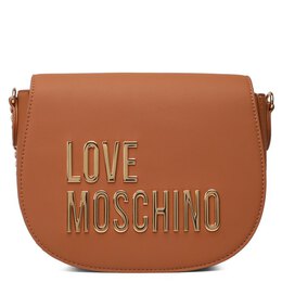 Love Moschino: Коричневая сумка 