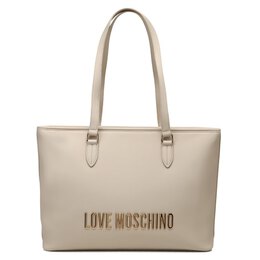 Love Moschino: Светлая сумка 