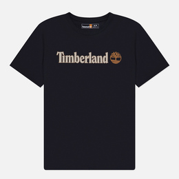 Timberland: Чёрная футболка 