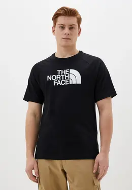 The North Face: Чёрная футболка 