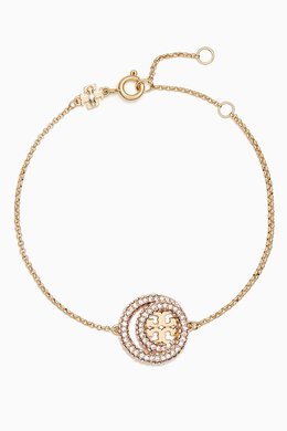 Tory Burch: Кольцо Miller Pavé