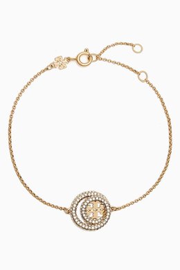 Tory Burch: Кольцо Miller Pavé