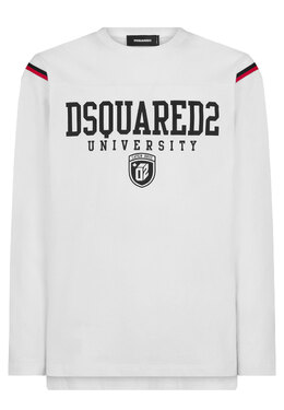 DSQUARED2: Белый свитшот 